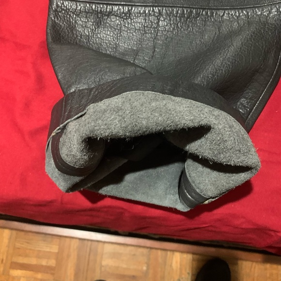 MENS POWER SOURCE LEATHER JUMPSUIT LIKE NEW ITS A FARMER - Picture 6 of 14